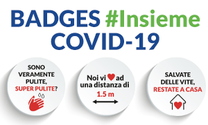 Badge #InsiemePiùForti