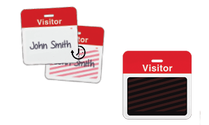 Badge visitatori