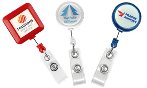 Porta badge retrattili personalizzabili