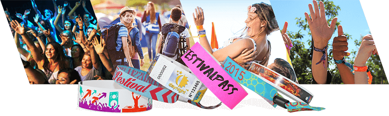 Braccialetti per festival e concerti