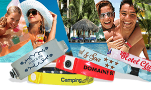 Braccialetti per hotel e campeggi