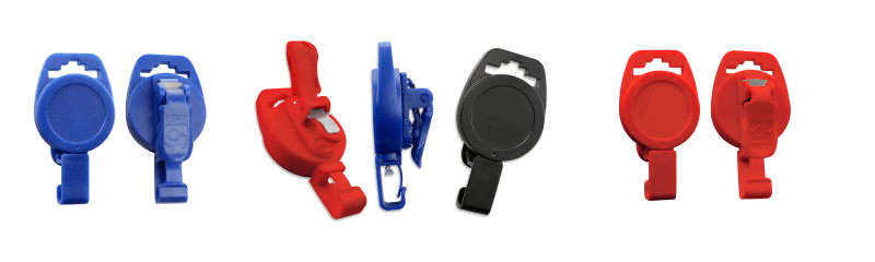 Porta badge retrattili non magnetici