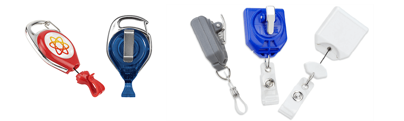 Porta badge retrattili con sistema anti-attorgliamento