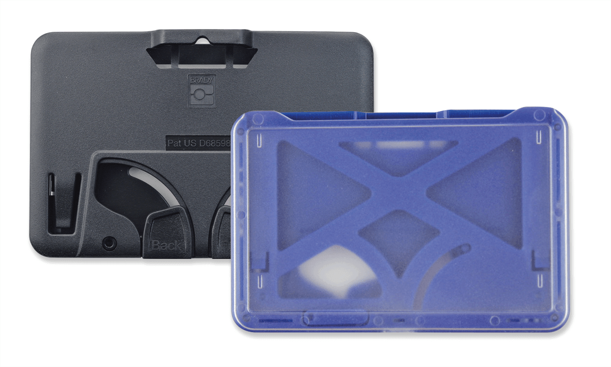 Portabadge B-Holder Orizzontale per tre tessere con dispositivo di scorrimento