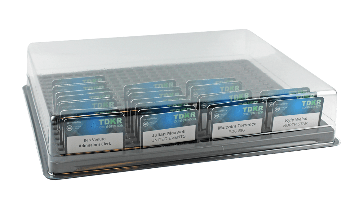 Espositore/Dispenser badges
