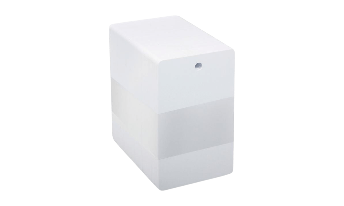 Tessera PVC bianca non stampate con foro preforato in formato verticale