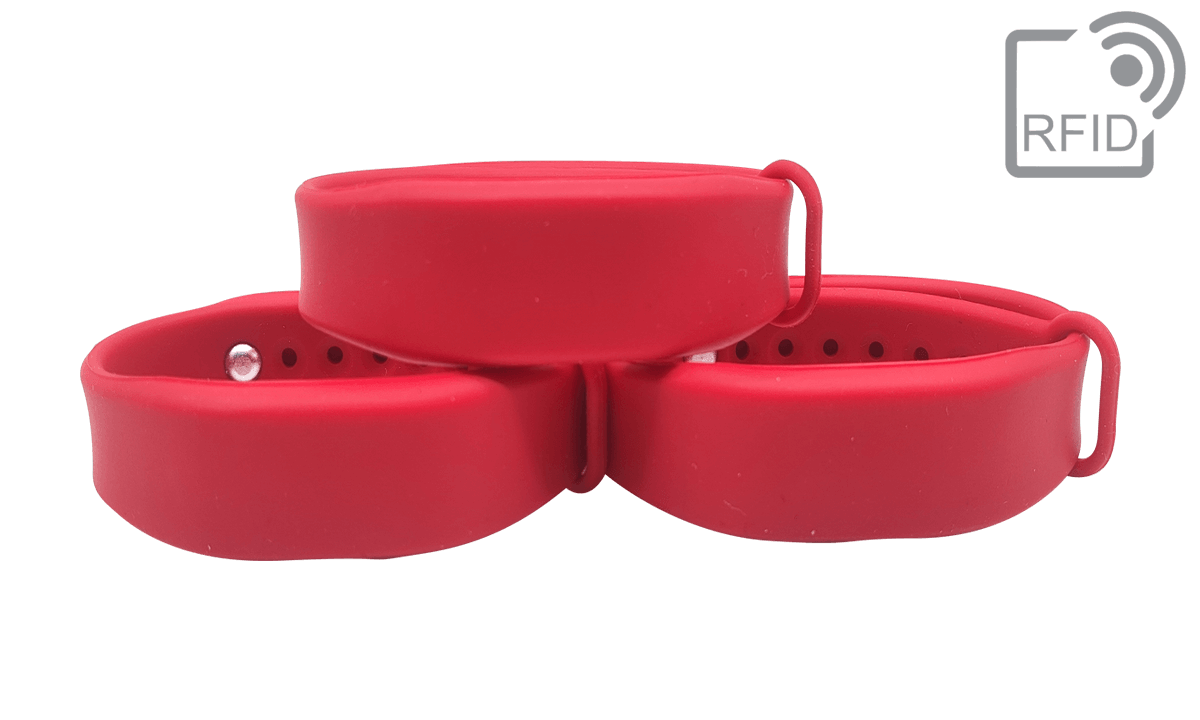 Braccialetto RFID in silicone slim watch