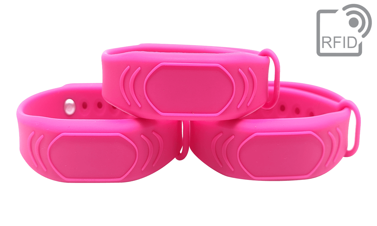 Braccialetto RFID in silicone slim 3D watch