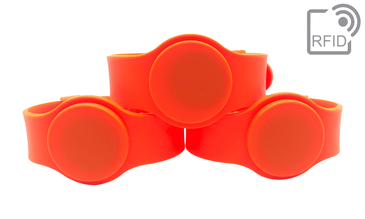 Braccialetti RFID in silicone round watch