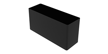Tessere nere Magicard formato lungo 140 mm x 54 mm (confezione da 100)