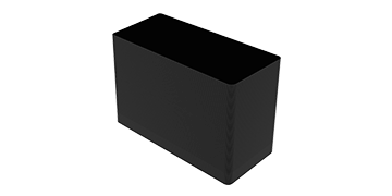 Tessere nere Magicard formato lungo 109 mm x 54 mm (confezione da 100)