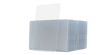 Tessera non personalizzata in PVC trasparente - 760 mic