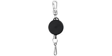 Porta badge retrattile in metallo per lo sport/sci