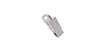 Clip a fermaglio metallico