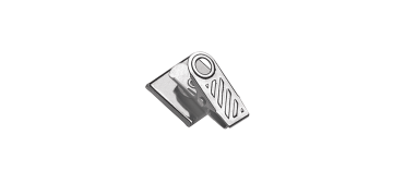 Clip in metallo sensibile alla pressione