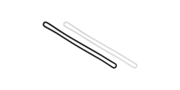 Fascetta ad anello in plastica flessibile da 152 mm