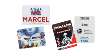 Badge per eventi 55x75 mm (PVC)