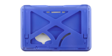 Portabadge B-Holder Orizzontale per tre tessere con dispositivo di scorrimento