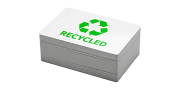 Tessera Eco bianca non personalizzata