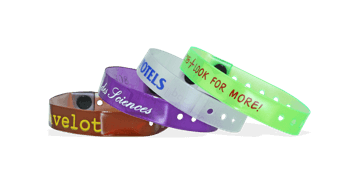 Braccialetti in vinile personalizzabili 13 mm