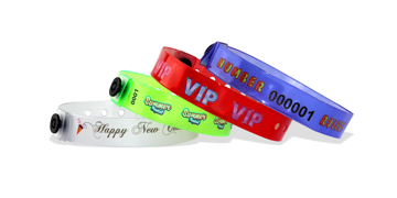 Braccialetti traslucidi in vinile personalizzabili con stampa fotografica 13 mm