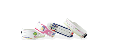 Braccialetti x bambini in plastica personalizzabili con stampa fotografica 19 mm