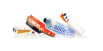 Braccialetti formato grande in plastica personalizzabili con stampa fotografica 25 mm