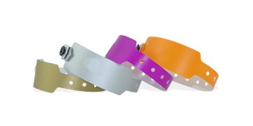 Braccialetti in plastica senza personalizzazione 25 mm