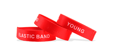 Braccialetti elastici personalizzabili, Taglia media