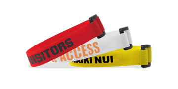 Braccialetti in velcro personalizzabili, 12 mm
