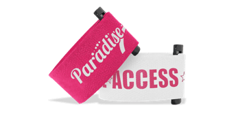 Braccialetti in velcro personalizzabili, 30 mm