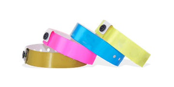 Braccialetti neutri in vinile, 19 mm