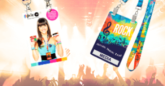 NUOVO: Personalizza i tuoi laccetti lanyard con doppio attacco per i tuoi eventi
