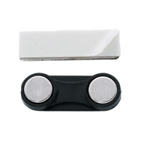 Attacco magnetico nero mini